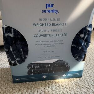 Serenity Weighted Blanket - Deep Blue